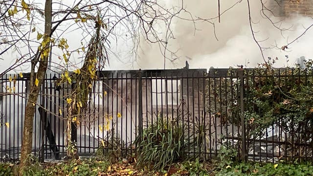 Fire destroys vacant home in Atlanta's Sweet Auburn neighborhood
