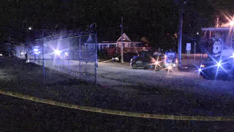 Police investigate a shooting on Ralph David Abernathy Boulevard.