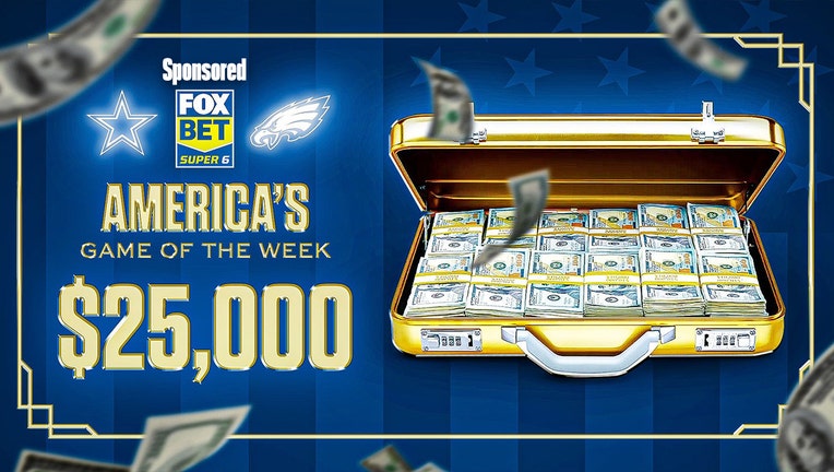 FOX Bet Super 6: Win $25K on Eagles-Cowboys America's Game of the Week