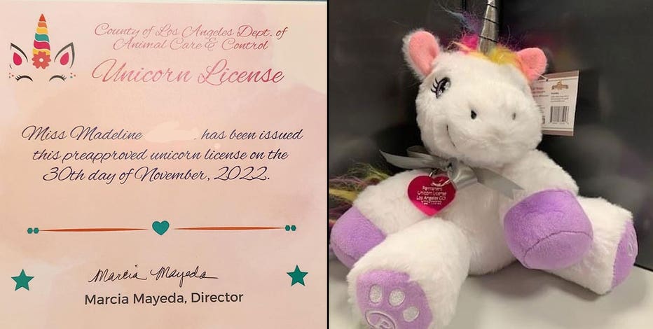 Officials grant Los Angeles girl's request to keep unicorn