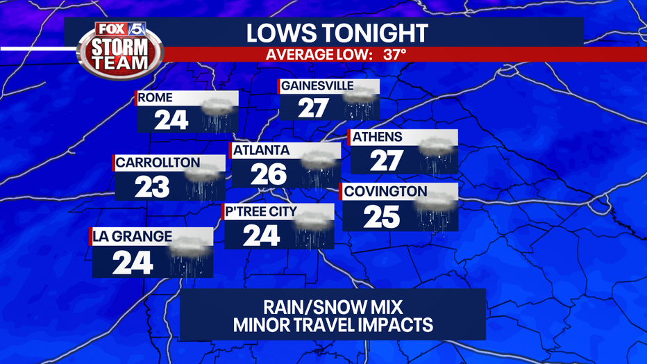 weather Wintry mix possible north of I20 FOX 5 Atlanta
