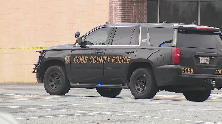 Cobb County police investigating a shooting at a Walmart.