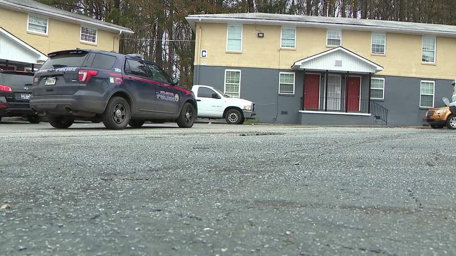 Atlanta police investigate a deadly shooting the 3700 block of Martin Luther King, Jr. Drive NW on Dec. 13, 2022.