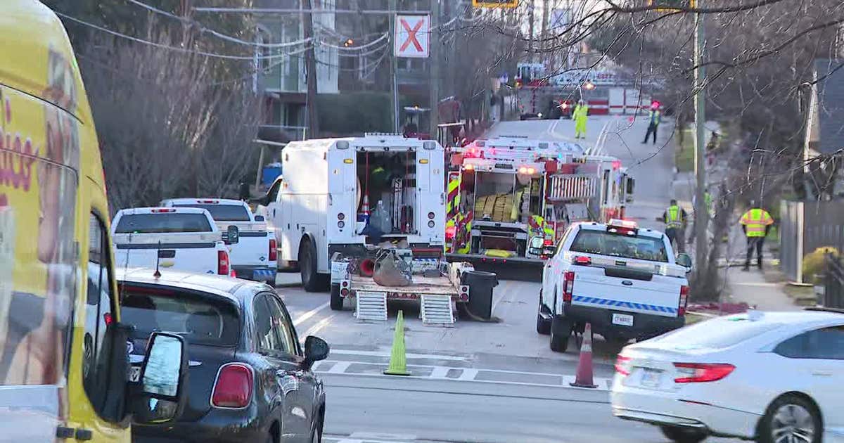 Gas leak forces evacuations, road closure along North Avenue in Atlanta ...