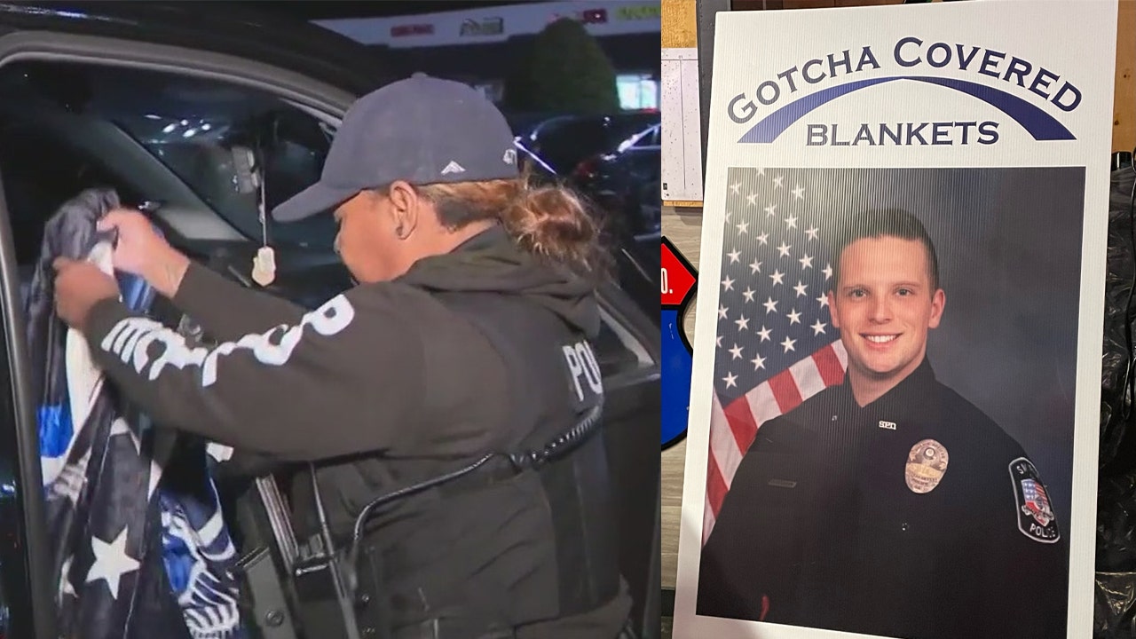 Grieving family of Georgia police officer starts nonprofit Gotcha Covered Blankets