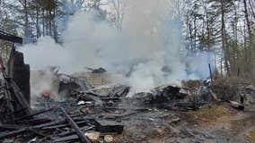 Cherokee County firefighter, wife lose everything after home burns to the ground