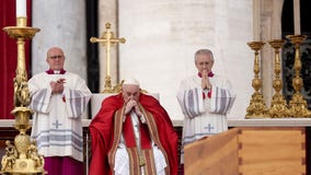 Pope Francis presides over funeral of predecessor Benedict XVI as thousands mourn