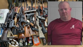 Convicted felon found with dozens of guns, meth during raid, Gilmer County sheriff says