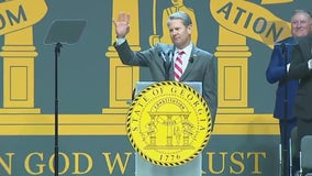 Kemp begins second term with promises to invest in schools, public safety