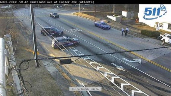 Speeding driver who fled from GSP dies after fiery crash in southeast Atlanta, troopers say