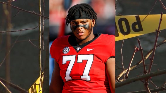 Loved ones, team gather to celebrate life of UGA football player killed in car crash