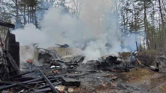 Cherokee County firefighter, wife lose everything after home burns to the ground