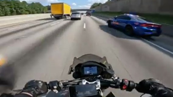 TikTok leads police to rare motorcycle, suspect arrested for evading Georgia State Patrol