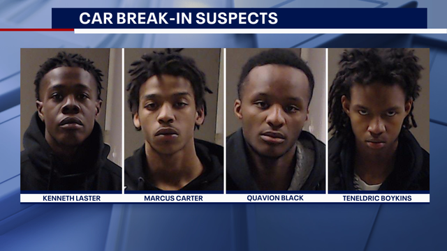 Police: Teens facing dozens of charges after series of Dunwoody car break-ins