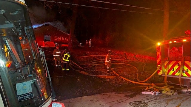 Crews battle massive fire at abandoned SW Atlanta church