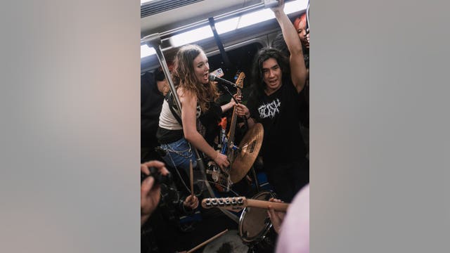 Attention pours in for young musicians who pulled off throwing a punk concert on BART