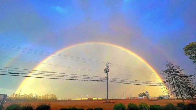 Photos: Rainbows spotted after severe storm moved through Georgia