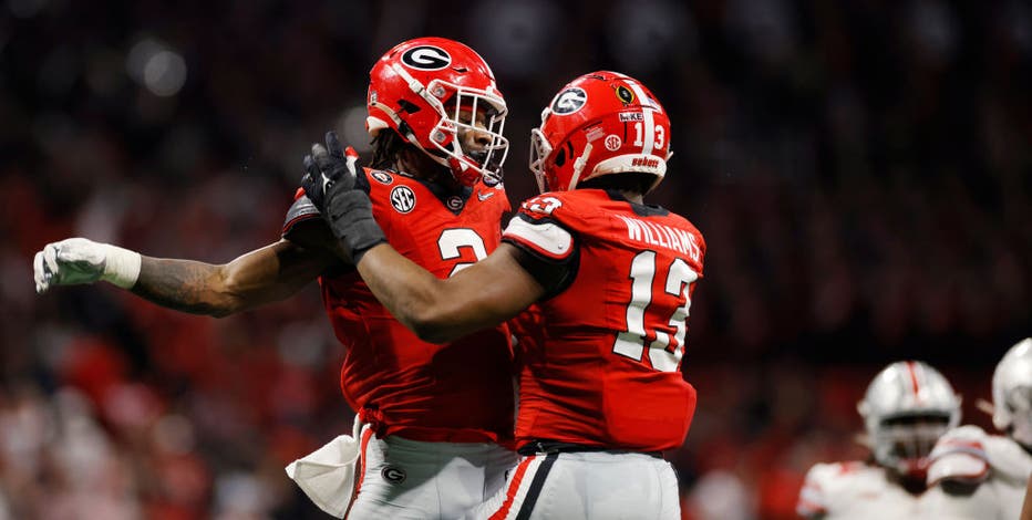 Georgia Bulldogs comeback to beat Ohio State in Peach Bowl