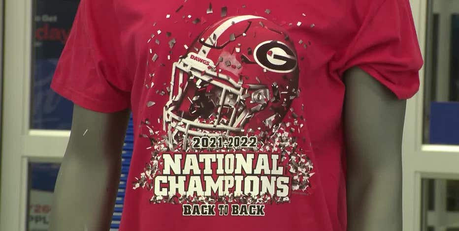 UGA Football national championship gear and apparel now on sale