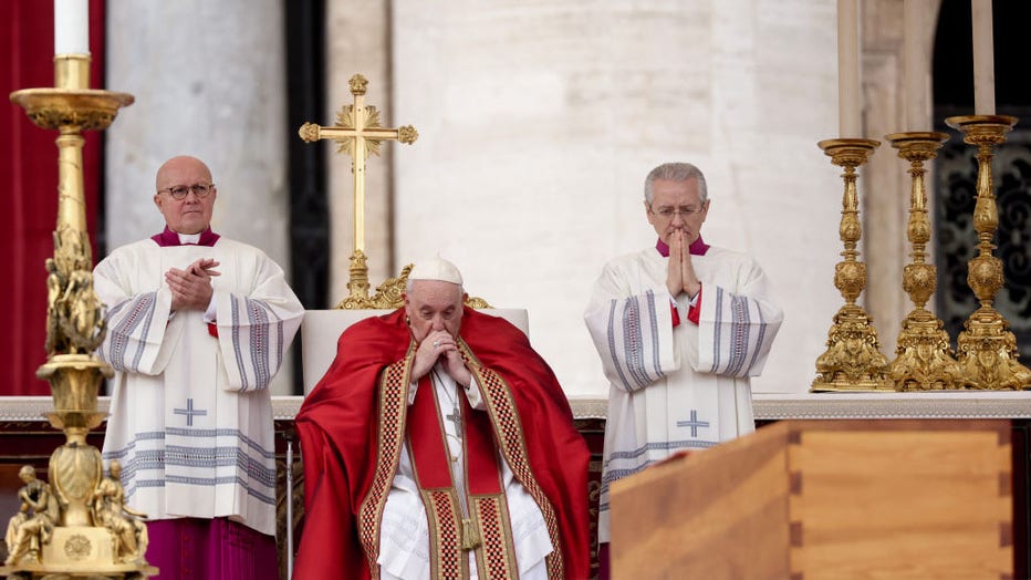 The Funeral Of Pope Emeritus Benedict XVI Takes Place In St Peter's Basilica