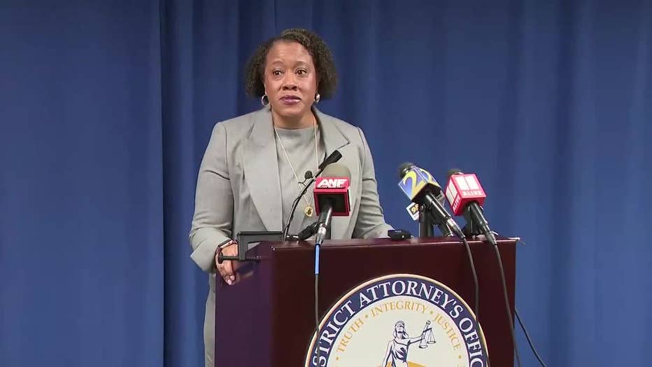 DeKalb County District Attorney Sherry Boston announces she will recuse herself from the case involving the death of 26-year-old Manuel Esteban Paez Teran at the so-called "Cop City" last week.
