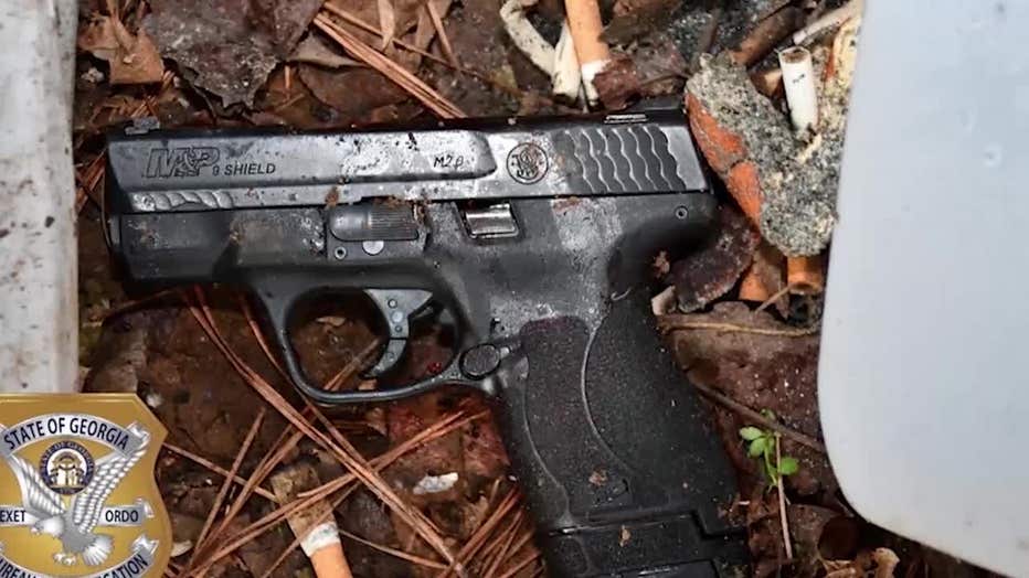 The GBI says this was the gun Manuel Esteban Paez Teran used to shoot a Georgia State Patrol trooper during a raid near the 