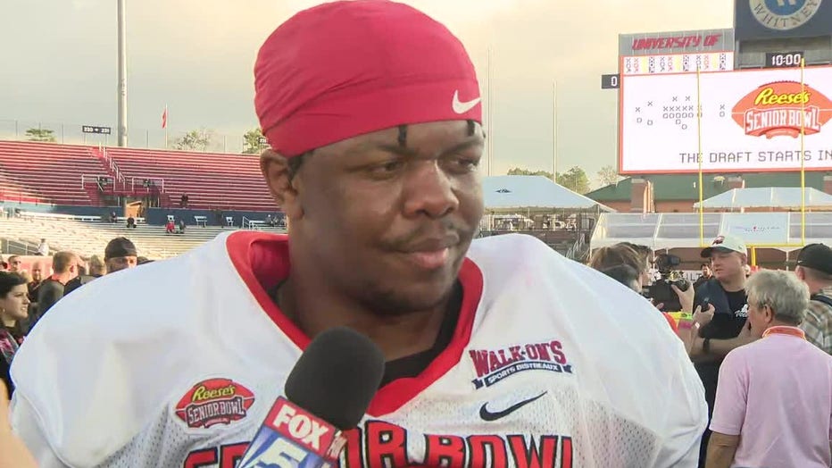 Georgia Bulldog offensive lineman Warren McClendon speaks for the first time after a fatal accident claimed the life of his roommate and friend on Jan. 31, 2023.