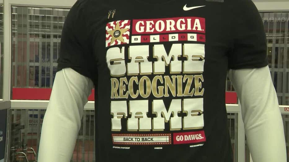 Georgia Bulldogs vs Atlanta Braves National Champion 2023 shirt