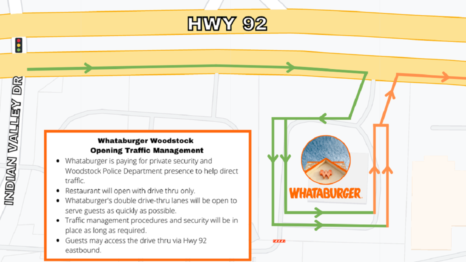 Woodstock Whataburger Opens On Highway 92; More Locations Planned | FOX ...