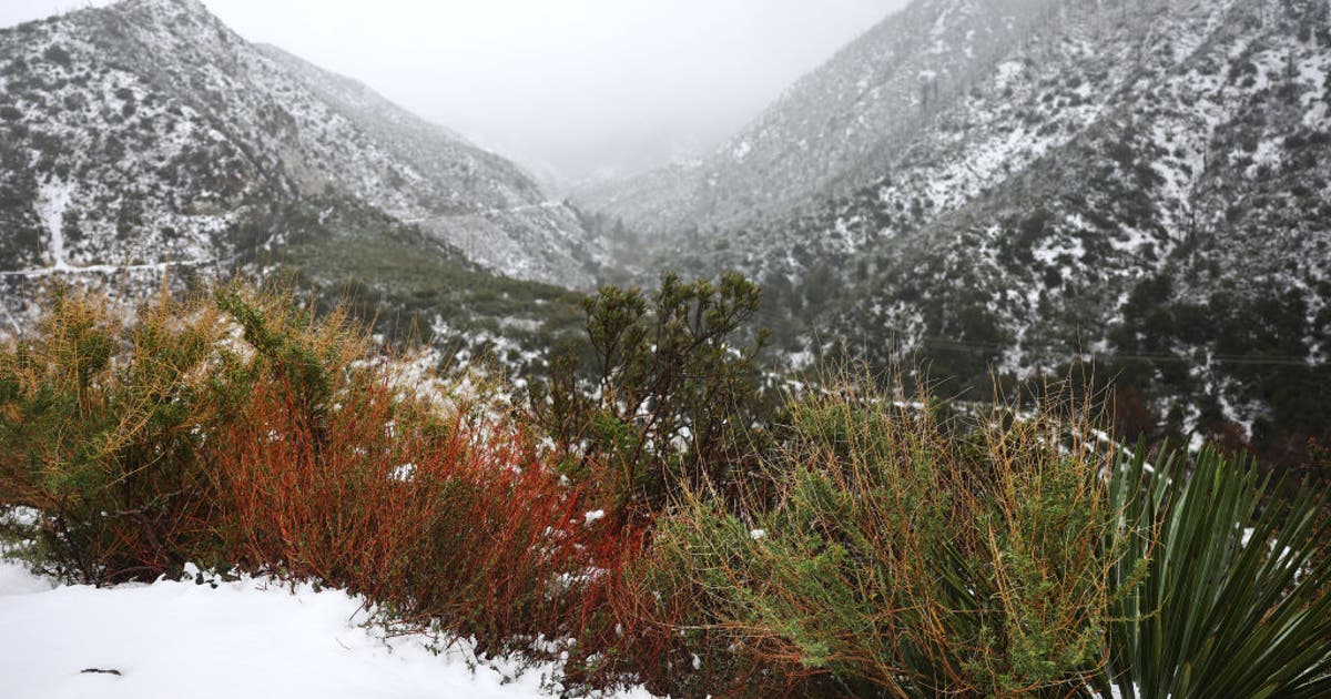 Southern California gets hit with powerful storm bringing rain ...