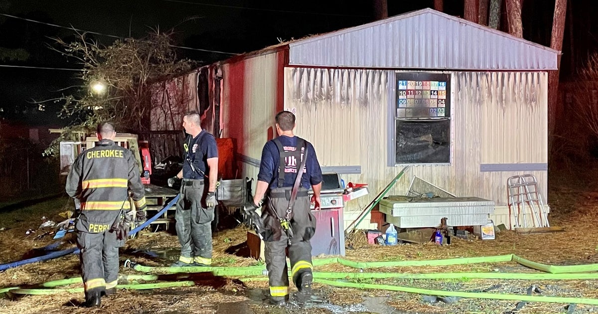 83-year-old man found dead inside burning mobile home near Woodstock ...