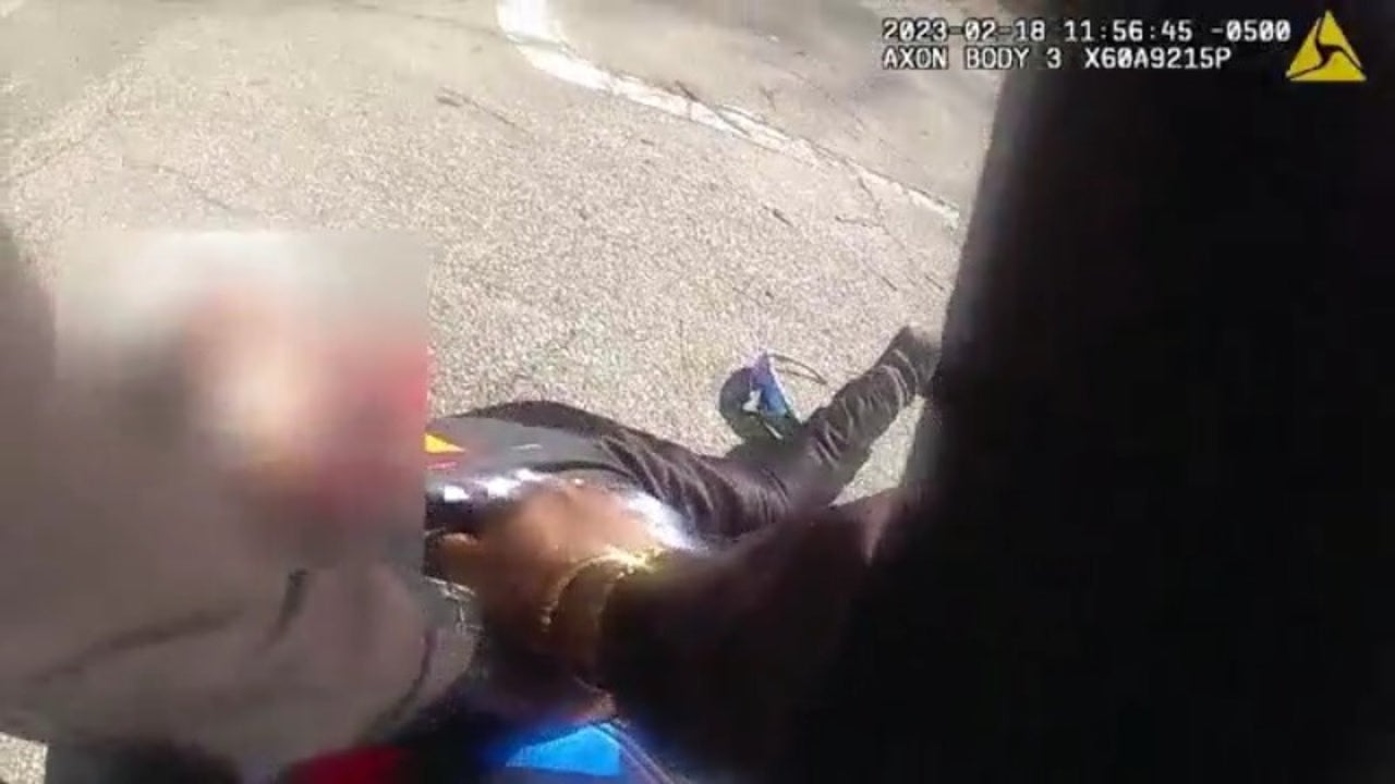 Video: Atlanta officer administers life-saving CPR after cyclist stops breathing