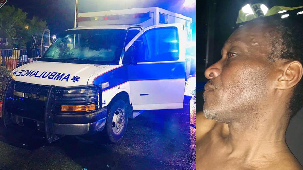 Naked Georgia man spotted driving ambulance arrested for DUI