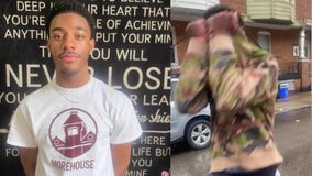 Mom captures teen's joyful reaction to acceptance into Morehouse College