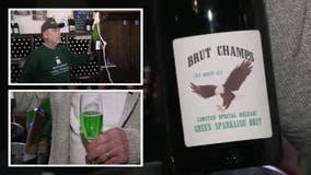 Super Bowl LVII: Pennsylvania winery debuts limited-edition green sparkling wine in honor of the Eagles