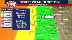 Georgia weather: Storm system bringing rains, gusty winds to state