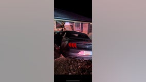 Not again: Car crashes into SE Atlanta living room, narrowly misses family