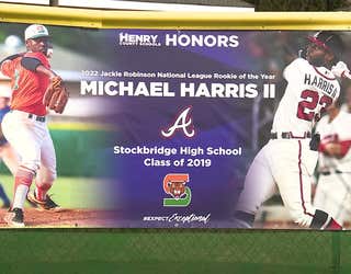Henry County Schools celebrate Braves' Michael Harris with his own day