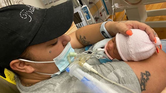 Mother who lost two children to gun violence prays she won't lose her grandchild