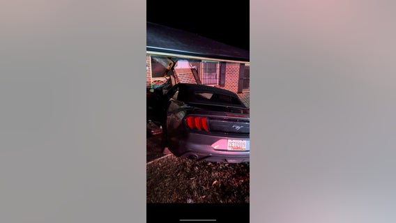Not again: Car crashes into SE Atlanta living room, narrowly misses family