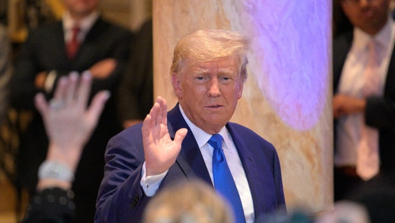 Former President Donald Trump slams Fulton County DA during speech