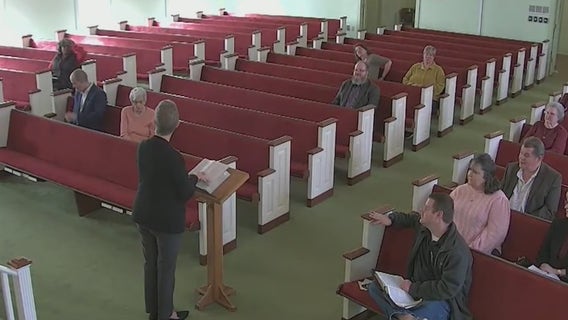 Jimmy Carter: Maranatha Baptist Church holds Sunday school service with special lesson