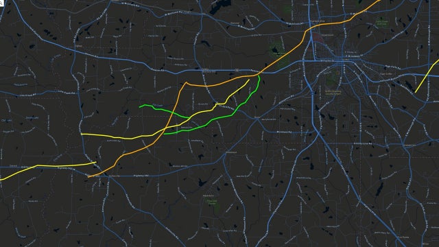 As many as 4 tornadoes tore through Spalding County, NWS says