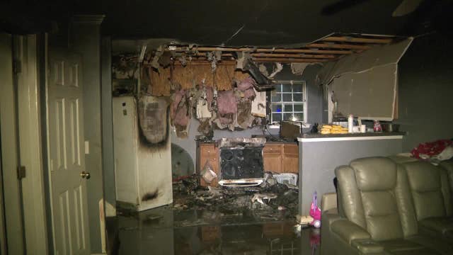 Atlanta father and 8 children displaced after fire destroys home
