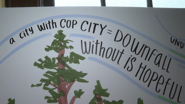 "We're not going to stop": APD training facility opposers hold town hall