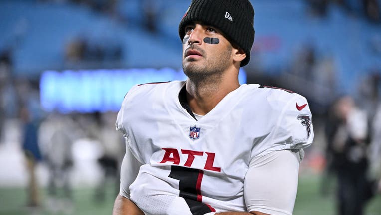 Atlanta Falcons Release Quarterback Marcus Mariota FOX 5 Atlanta GettyImages 1440660368 