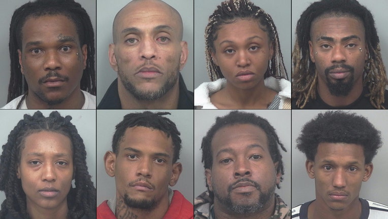 Former Falcon, NFL player among 8 busted on gang, human