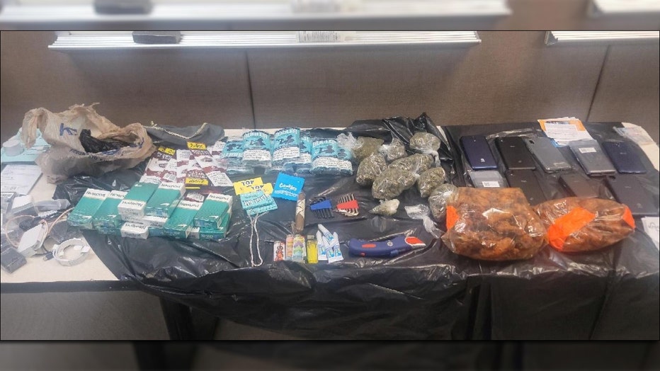 The DeKalb County Sheriff's Office released this image investigators say was from an attempted contraband drop on Feb. 3, 2023.