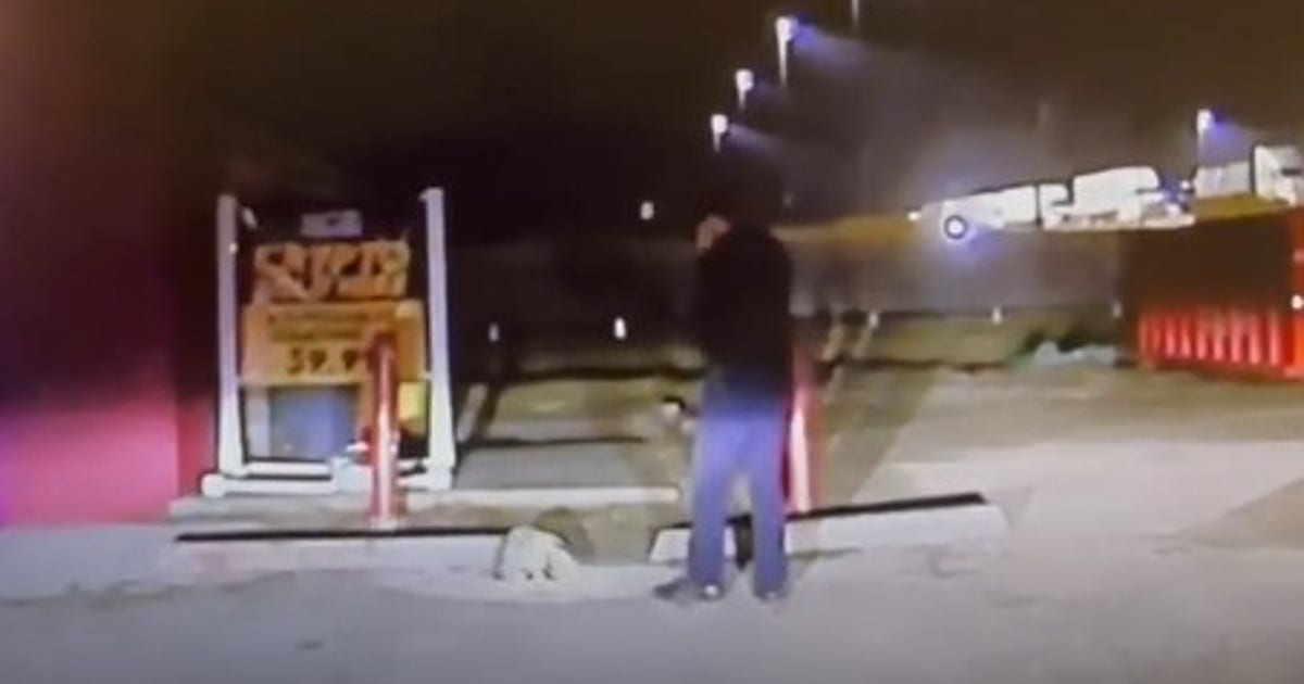 Watch: Officer helps raccoon whose head gets stuck in jar | FOX 5 Atlanta