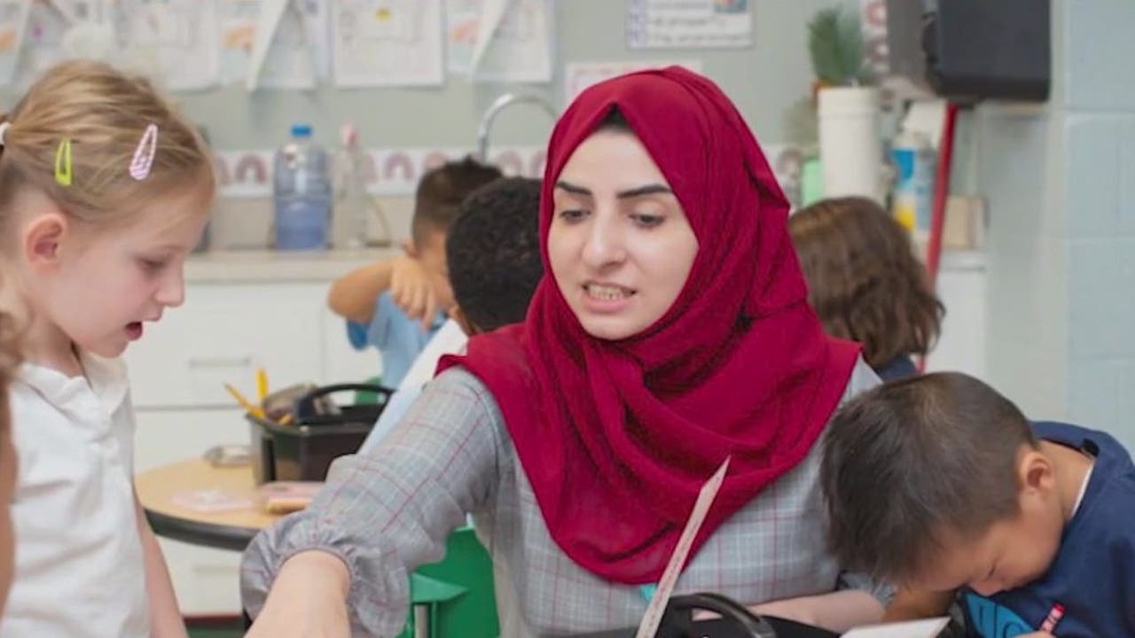 Refugee women in Georgia training to become teachers